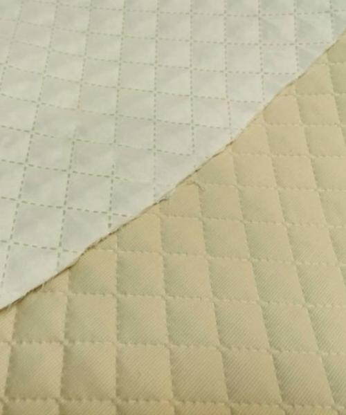 Acolchado Piqué Beige
