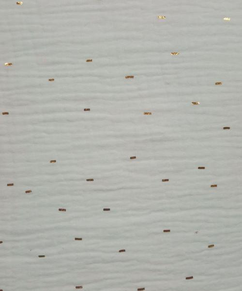 Muselina Foil Blanco