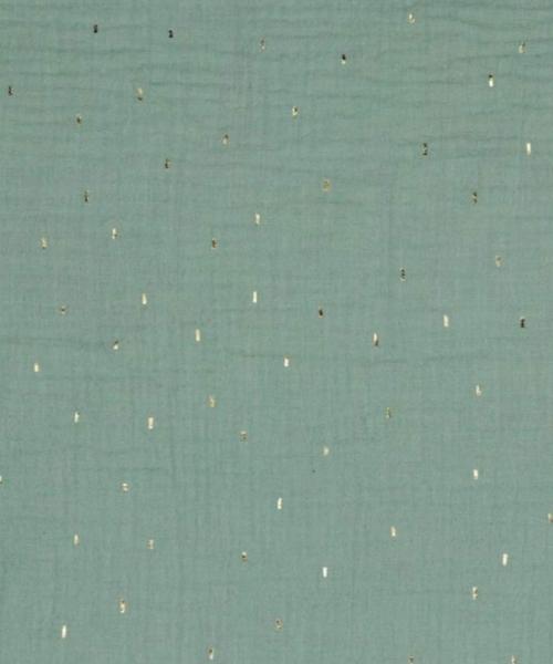 Muselina Foil Verde Mint