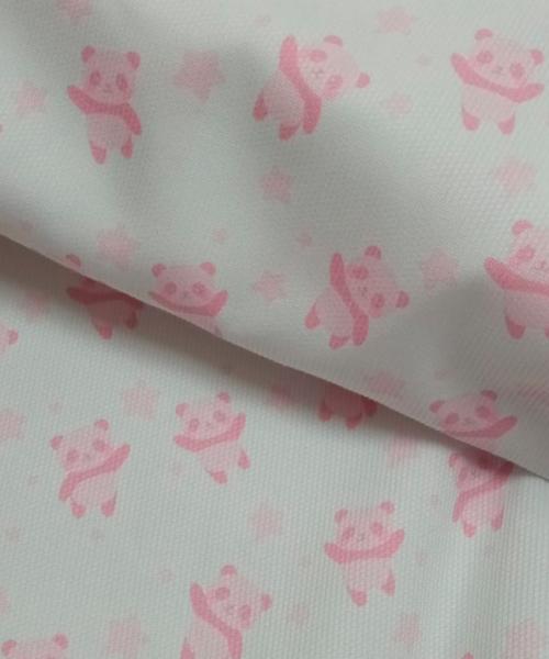 Piqué Canutillo Panda rosa