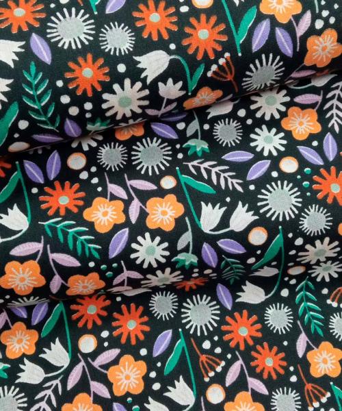 Popelín Estampado Flores 12