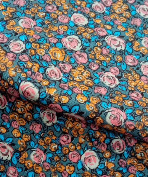 Popelín Estampado Flores 14