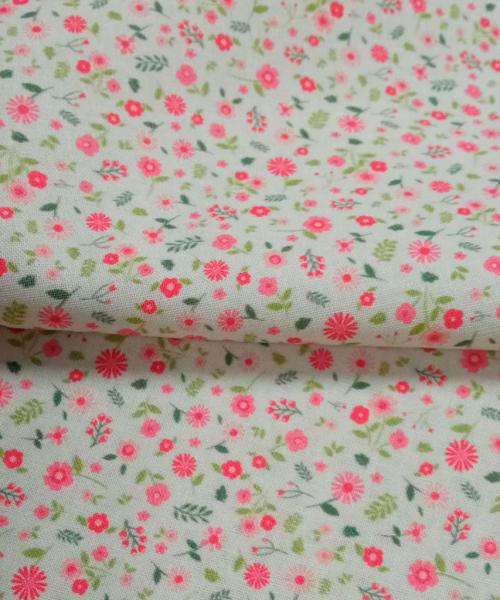 Popelín Estampado Flores 24