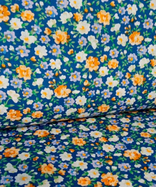 Popelín Estampado Flores 5
