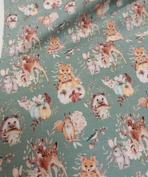 Punto Camiseta Animalitos de Otoño
