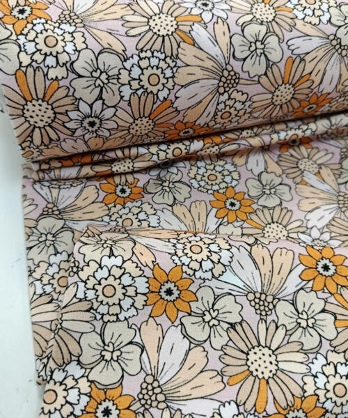 Punto Camiseta Flores Retro