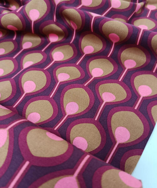 Viscosa Retro Fucsia